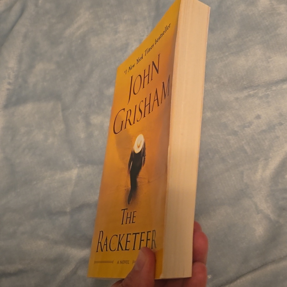 John Grisham Book Set - The Brethren (Hardcover) and The Racketeer (Paperback) - Picture 5 of 5